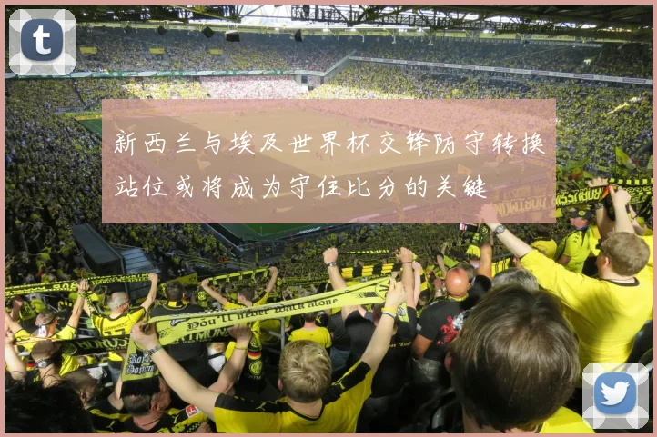 新西兰与埃及世界杯交锋防守转换站位或将成为守住比分的关键
