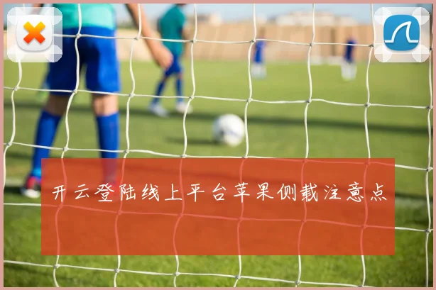 开云登陆线上平台苹果侧载注意点